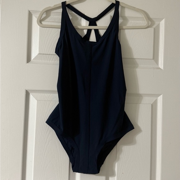 Rick Owens Babel SS19 One-Piece Swimsuit – Blue – Size XS/Small (Estimated) - Picture 1 of 5